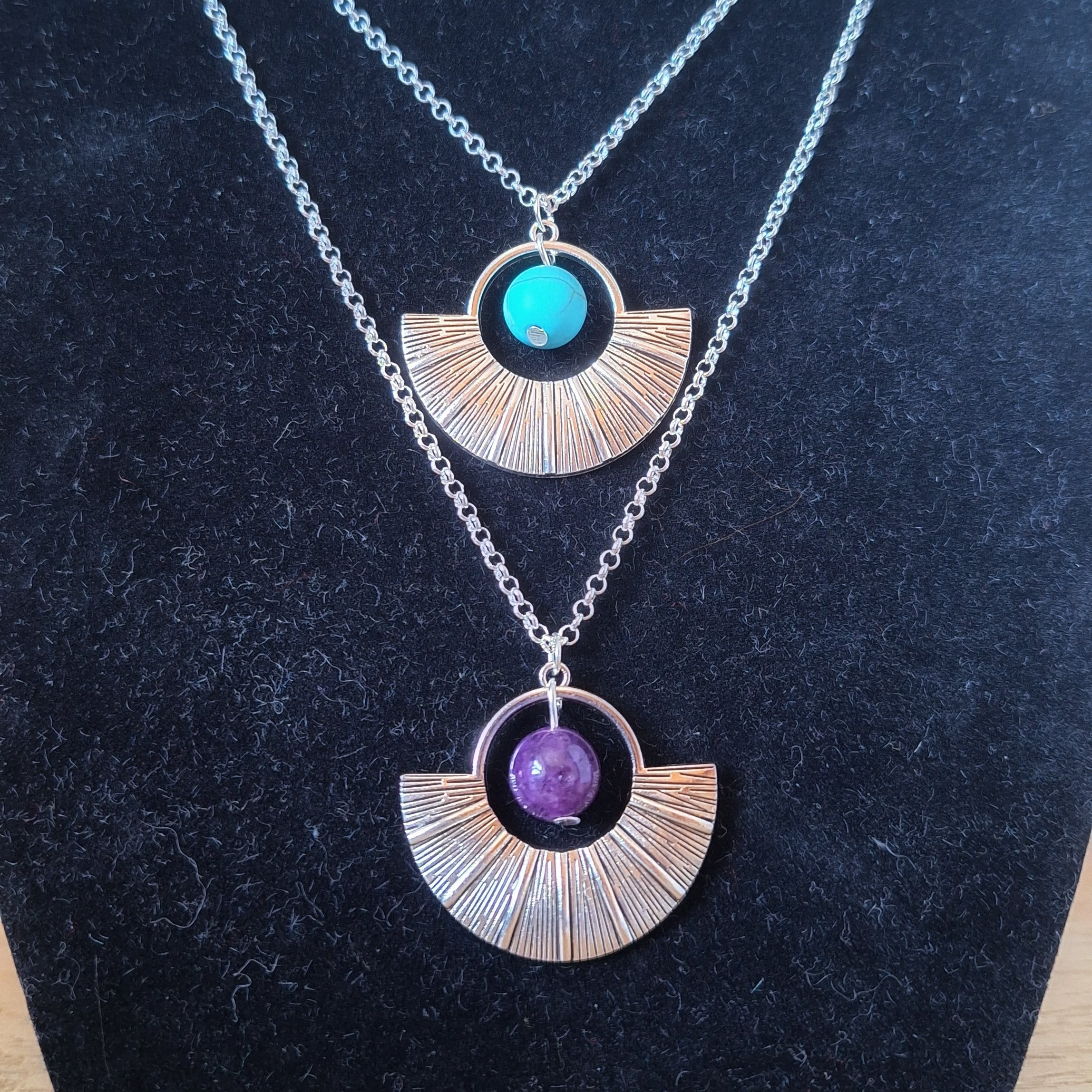 Rising Sun Pendant Necklace
