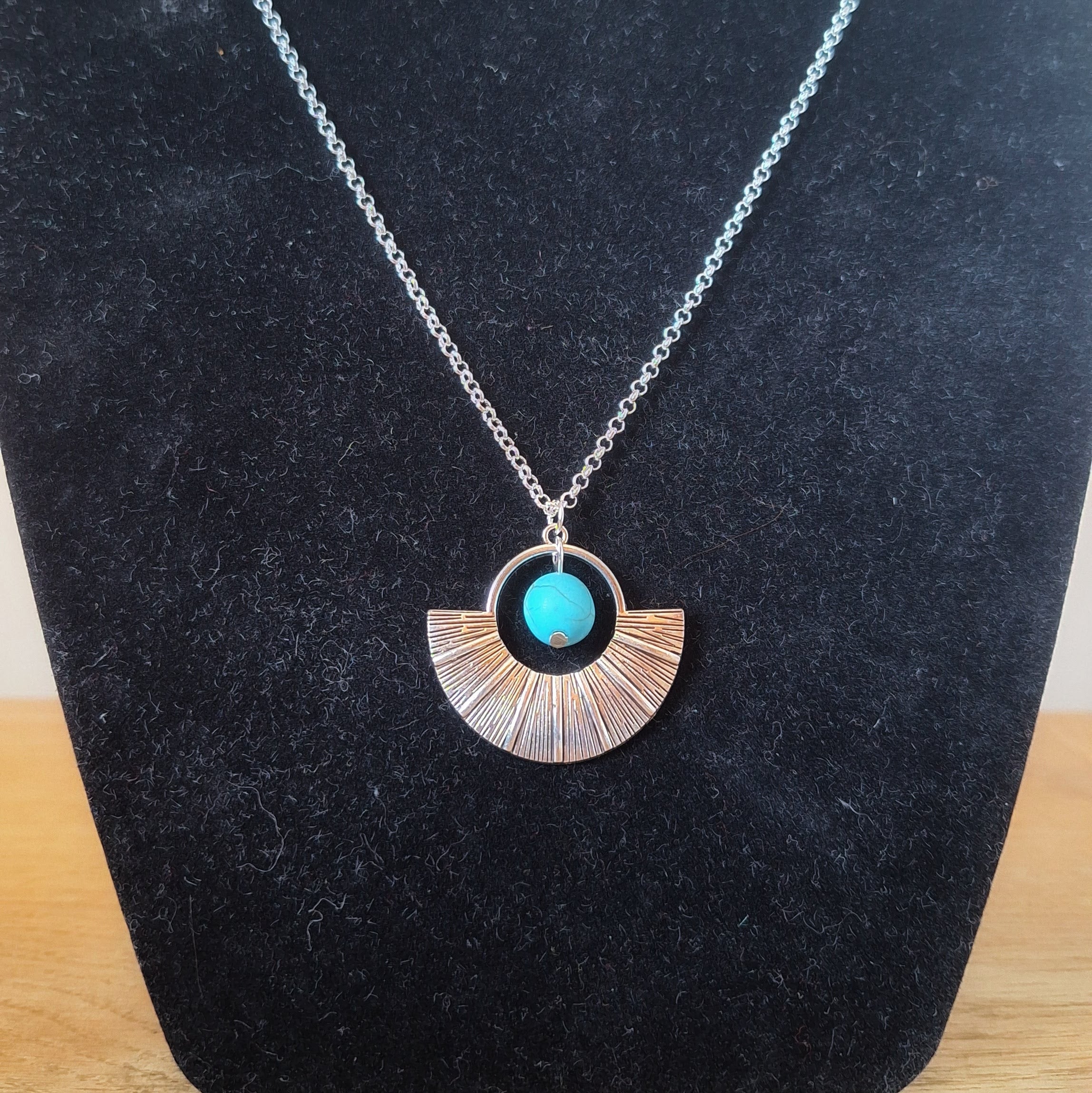 Rising Sun Pendant Necklace
