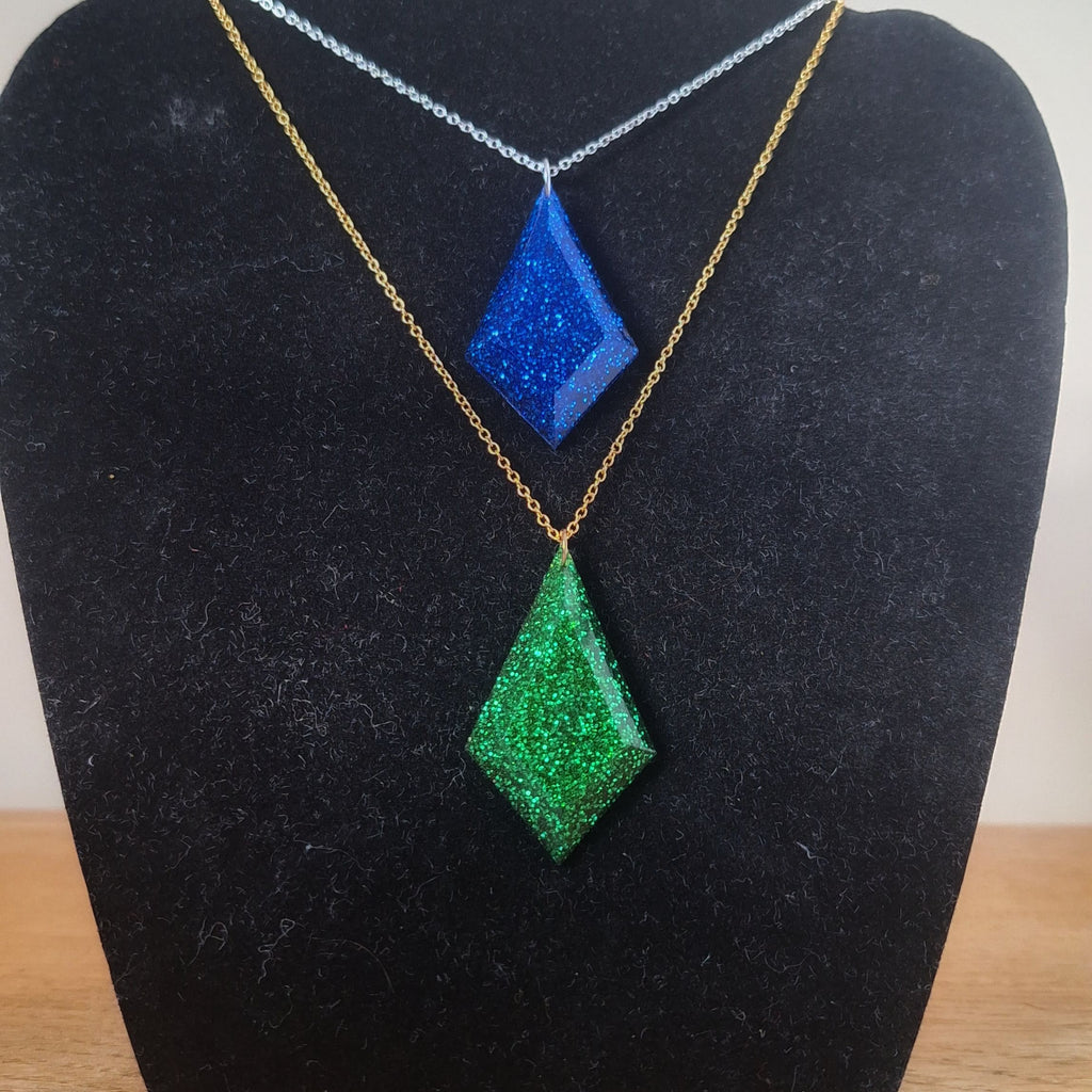 Angelina Glitter Necklace