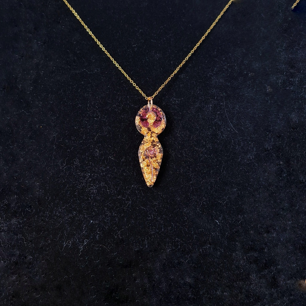 Golden Goddess Necklace
