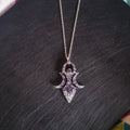 Silver Goddess Necklace