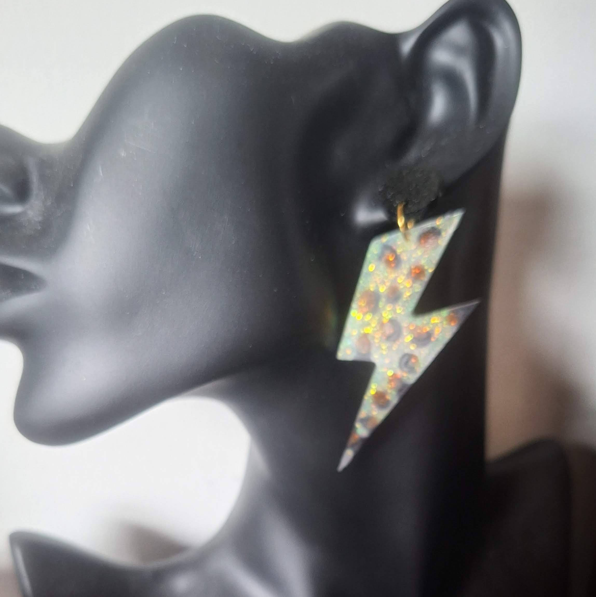 Amira Leopard Print Earrings