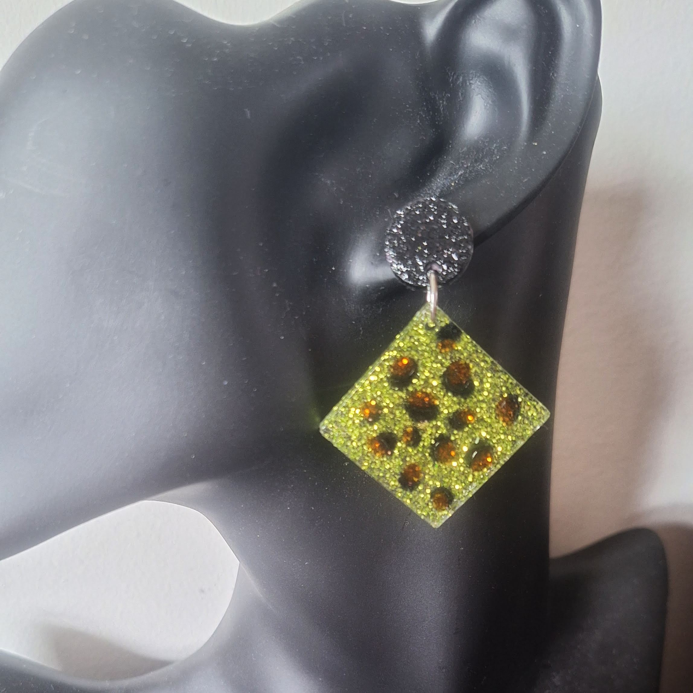 Amira Leopard Print Earrings