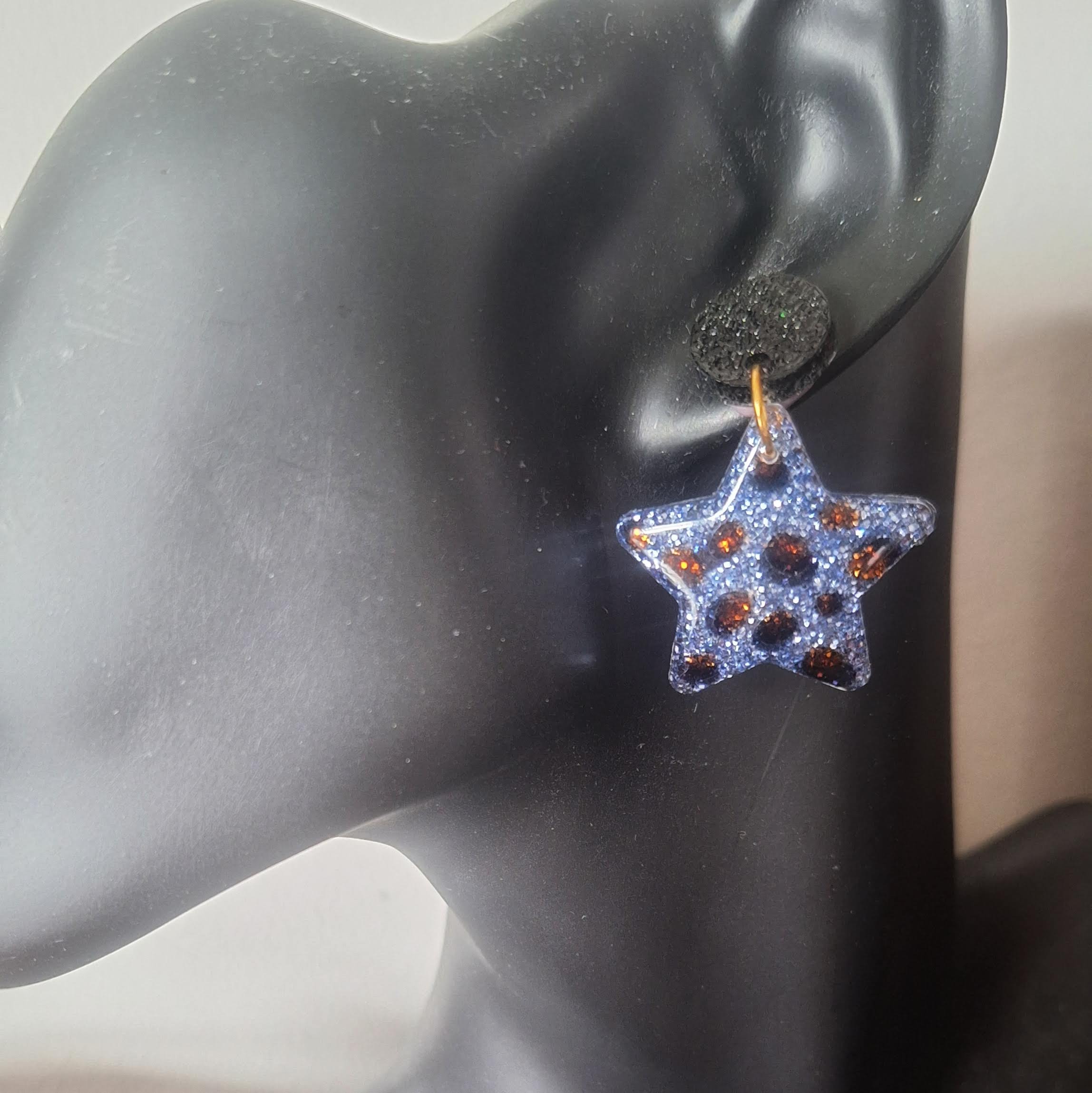 Amira Leopard Print Earrings