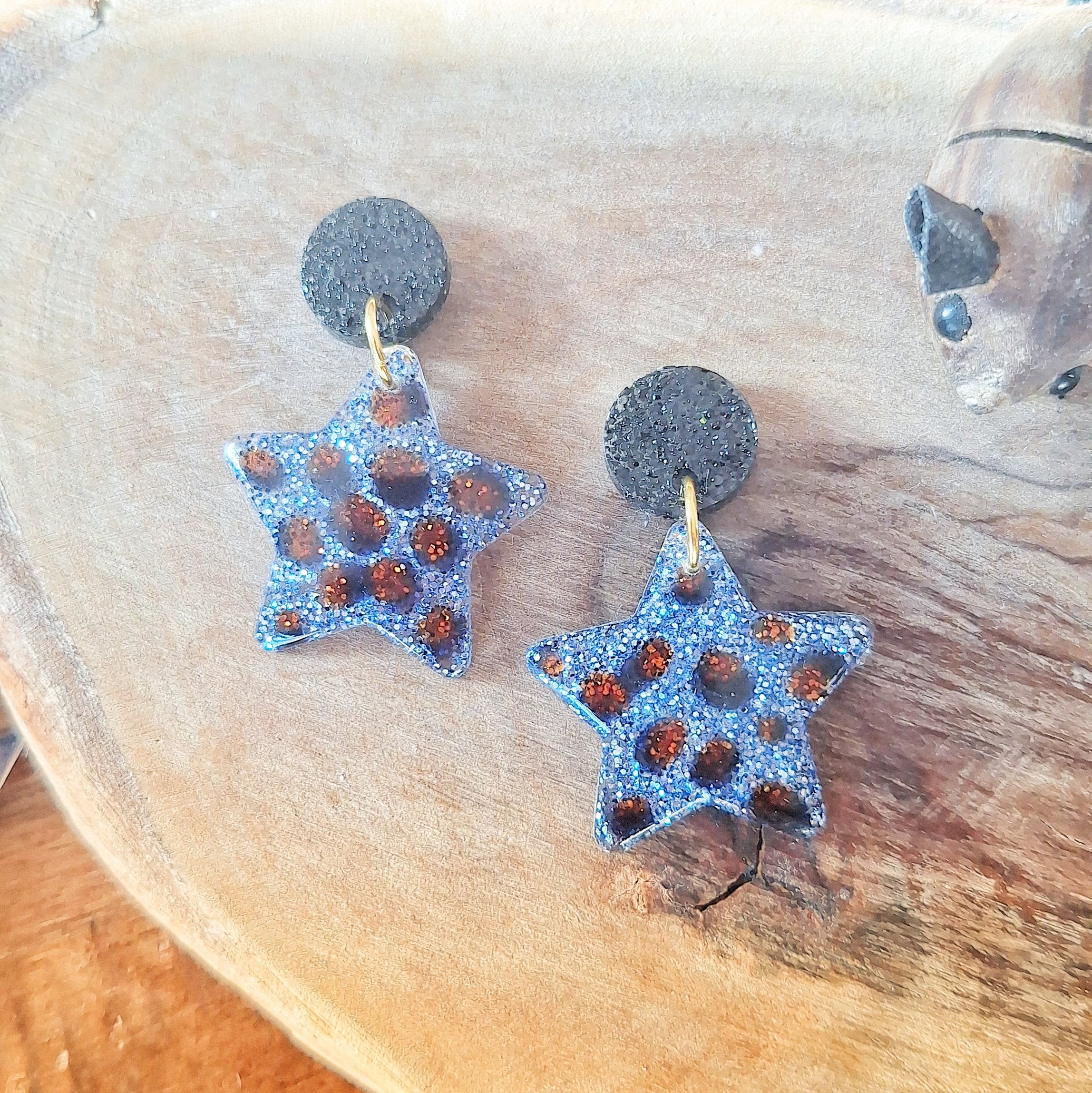 Amira Leopard Print Earrings