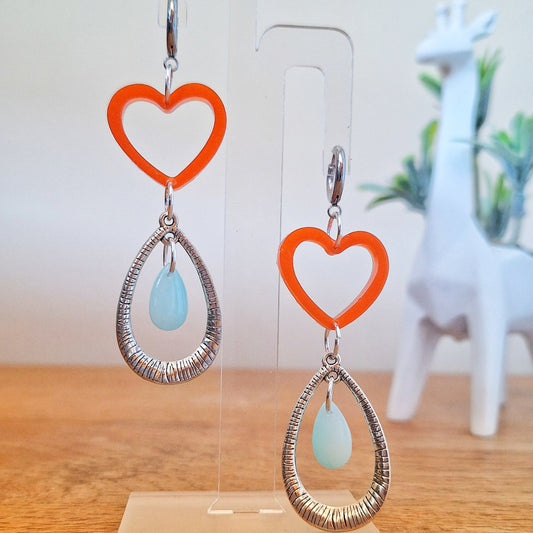 Carina Heart Earrings