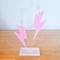 Fluorescent Bowie Lightning Bolts