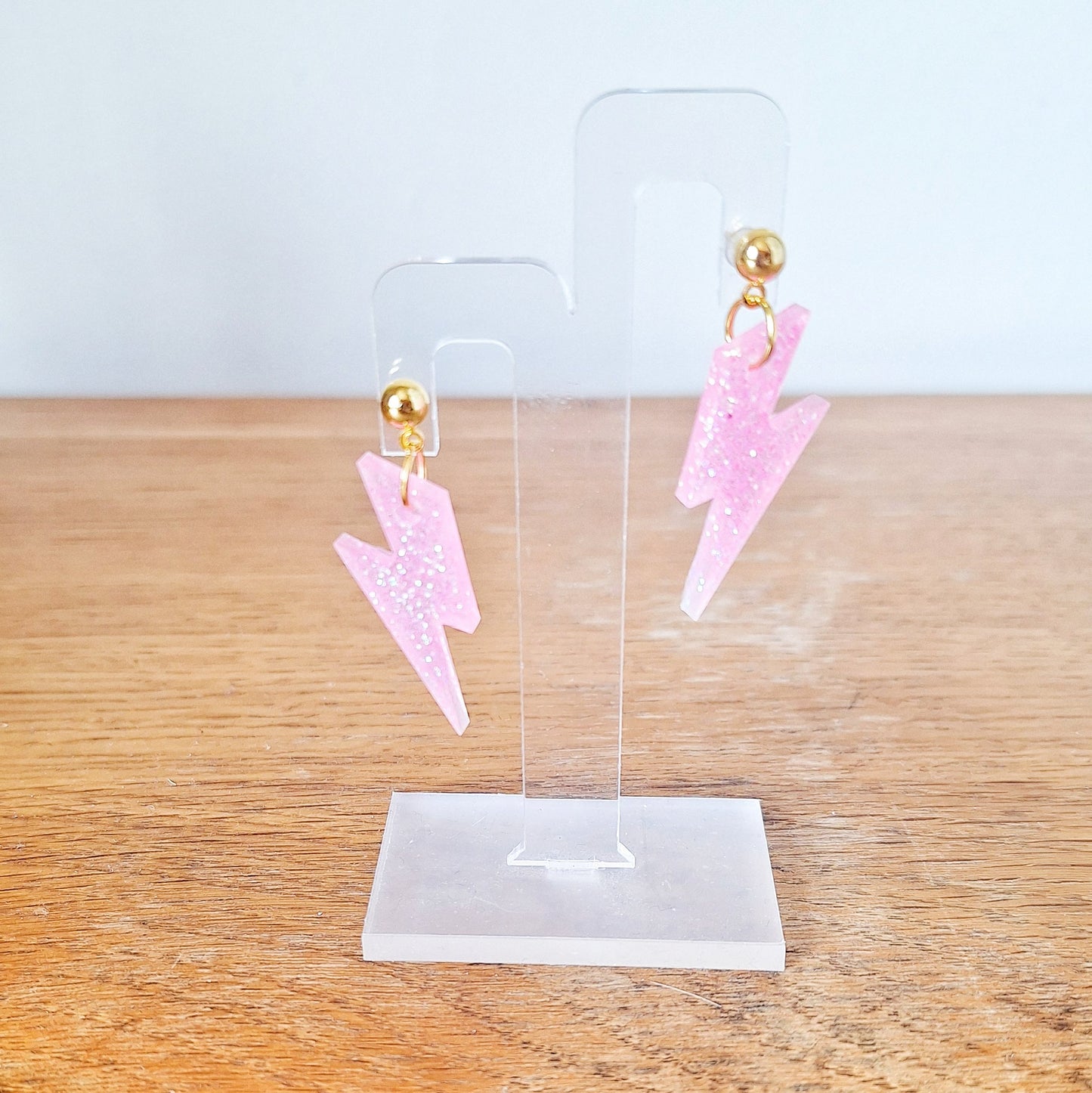 Fluorescent Bowie Lightning Bolts