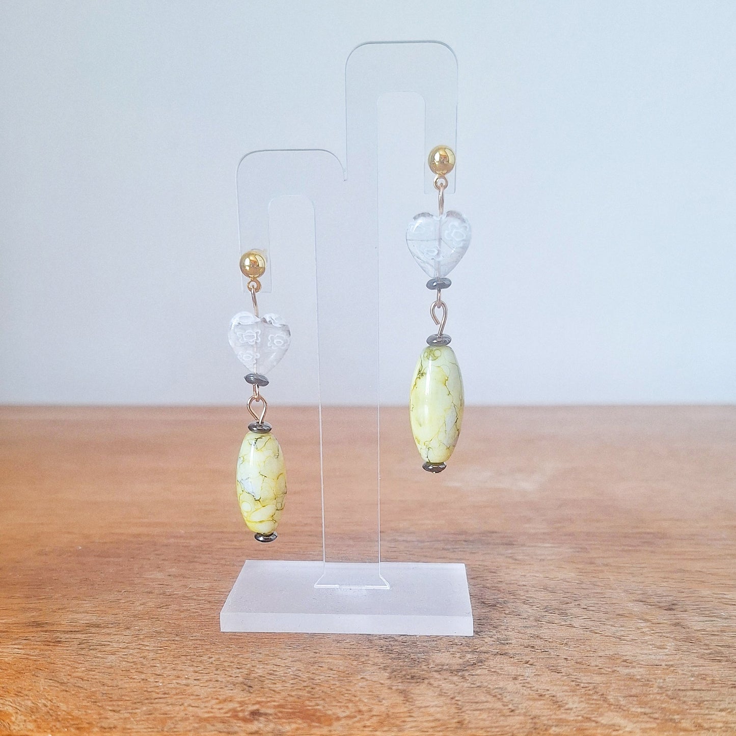 Heart of Glass Earrings