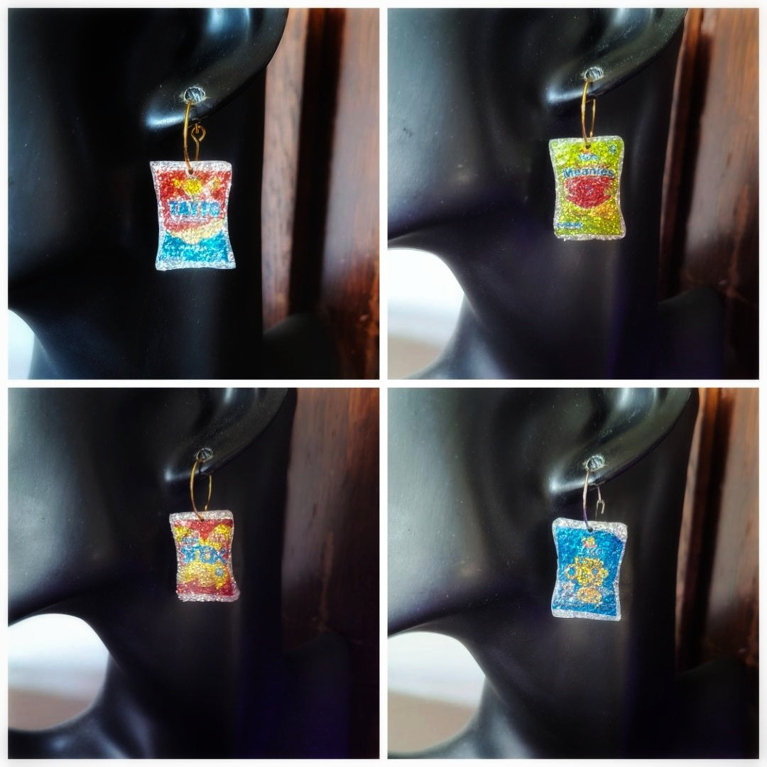 Six Pack for Dinner Earrings