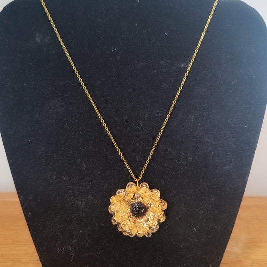 Sadie Sunflower Necklace