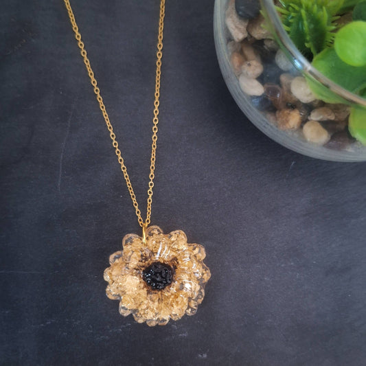 Sadie Sunflower Necklace