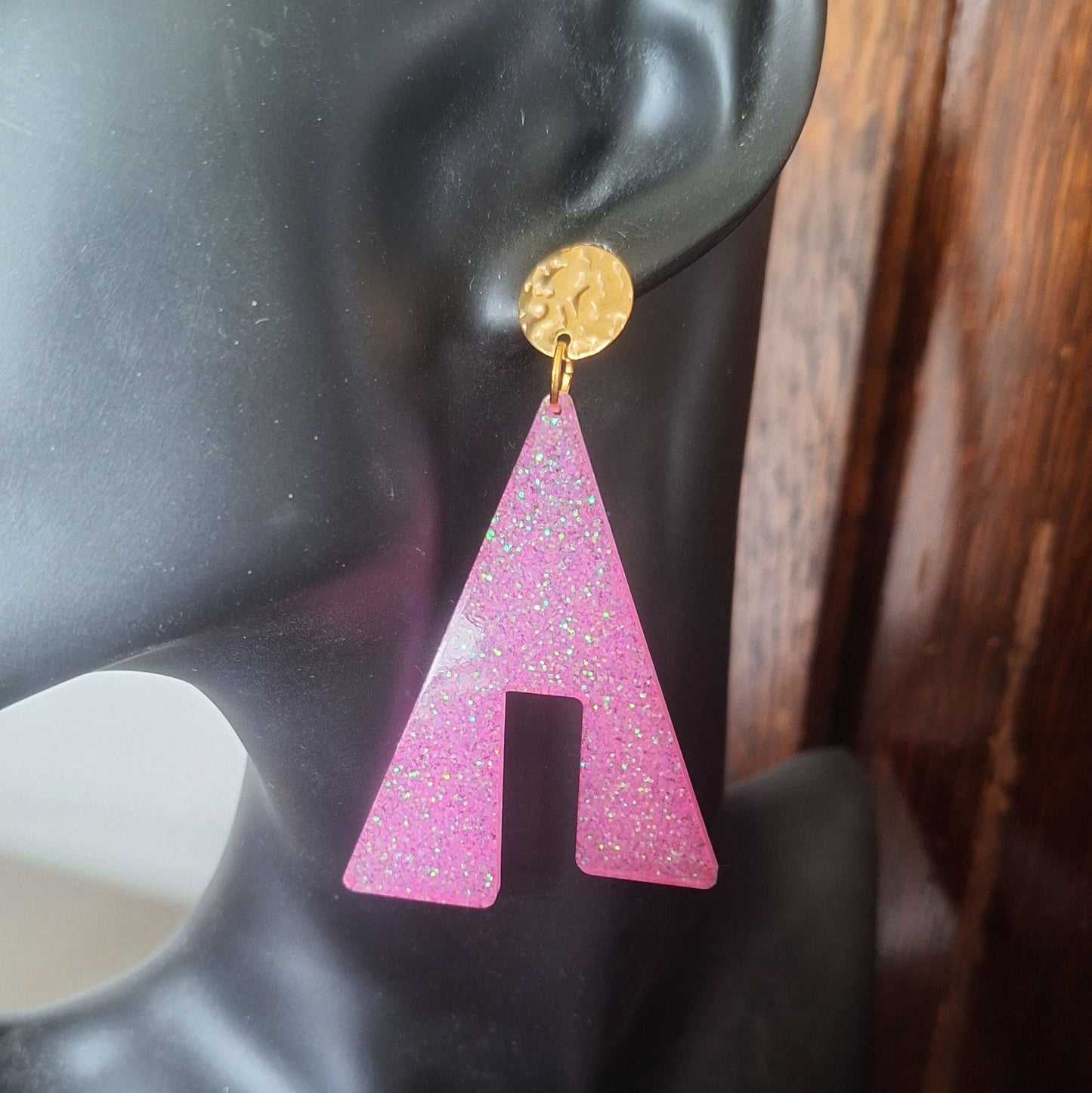 Belinda Shocking Pink Earrings