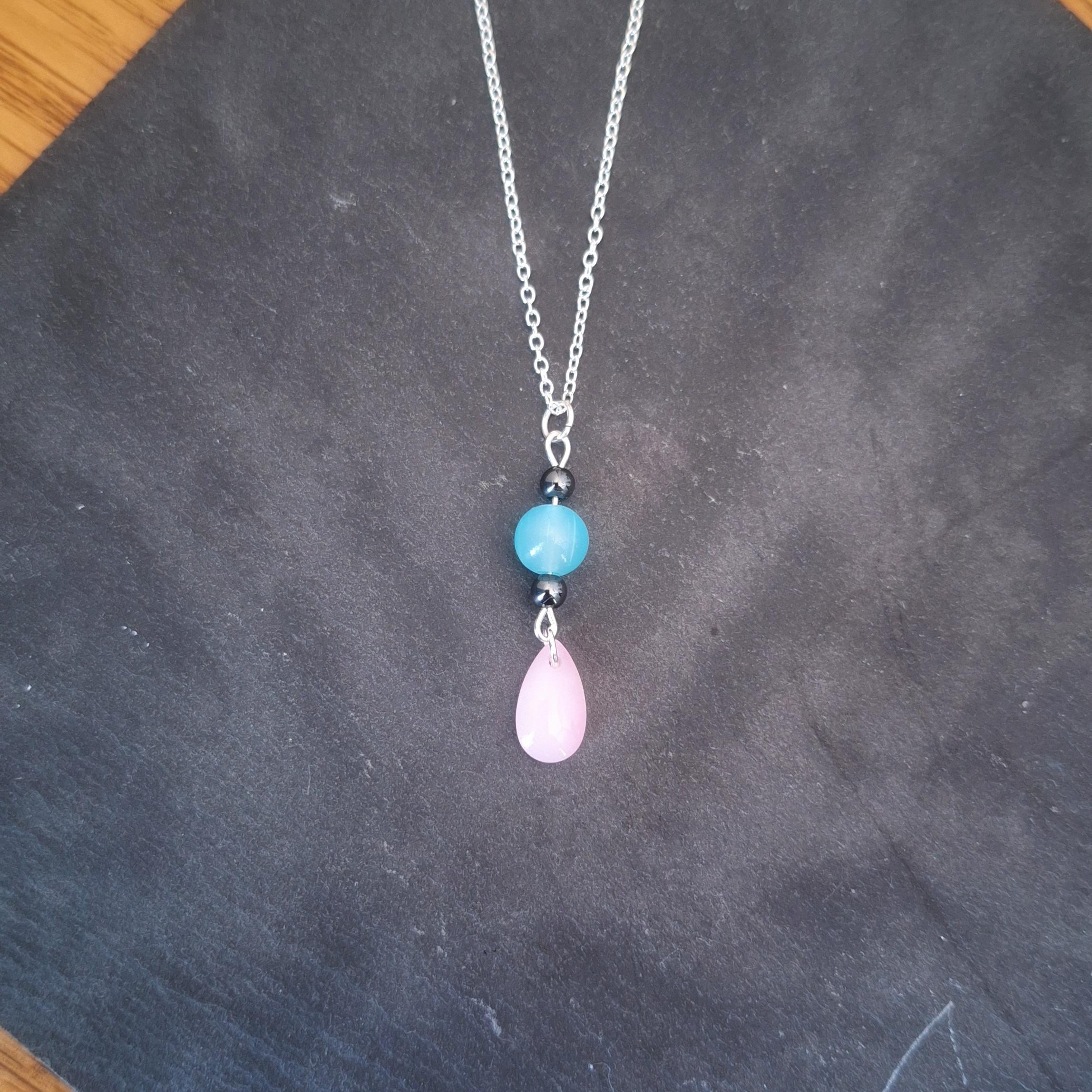 Peony Sky Necklace