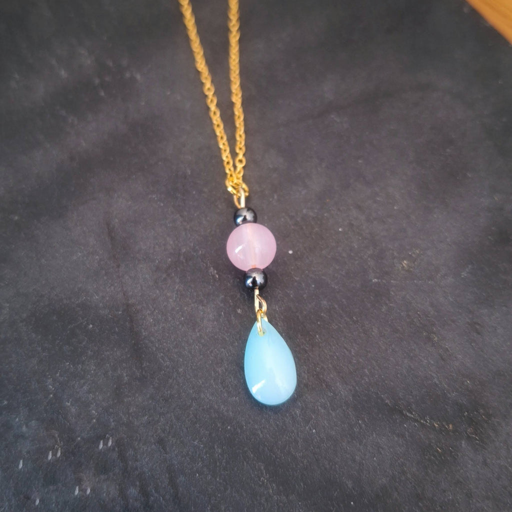 Peony Sky Necklace