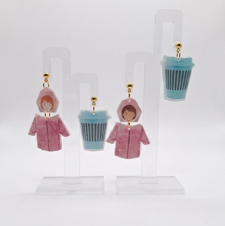 Sea Swim & Sip Earrings