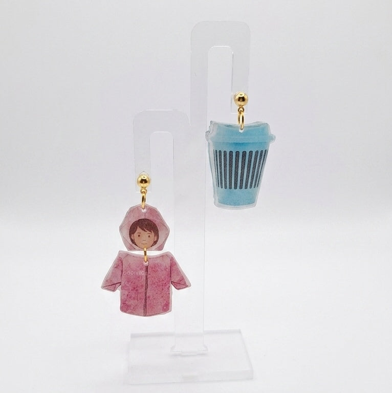 Sea Swim & Sip Earrings