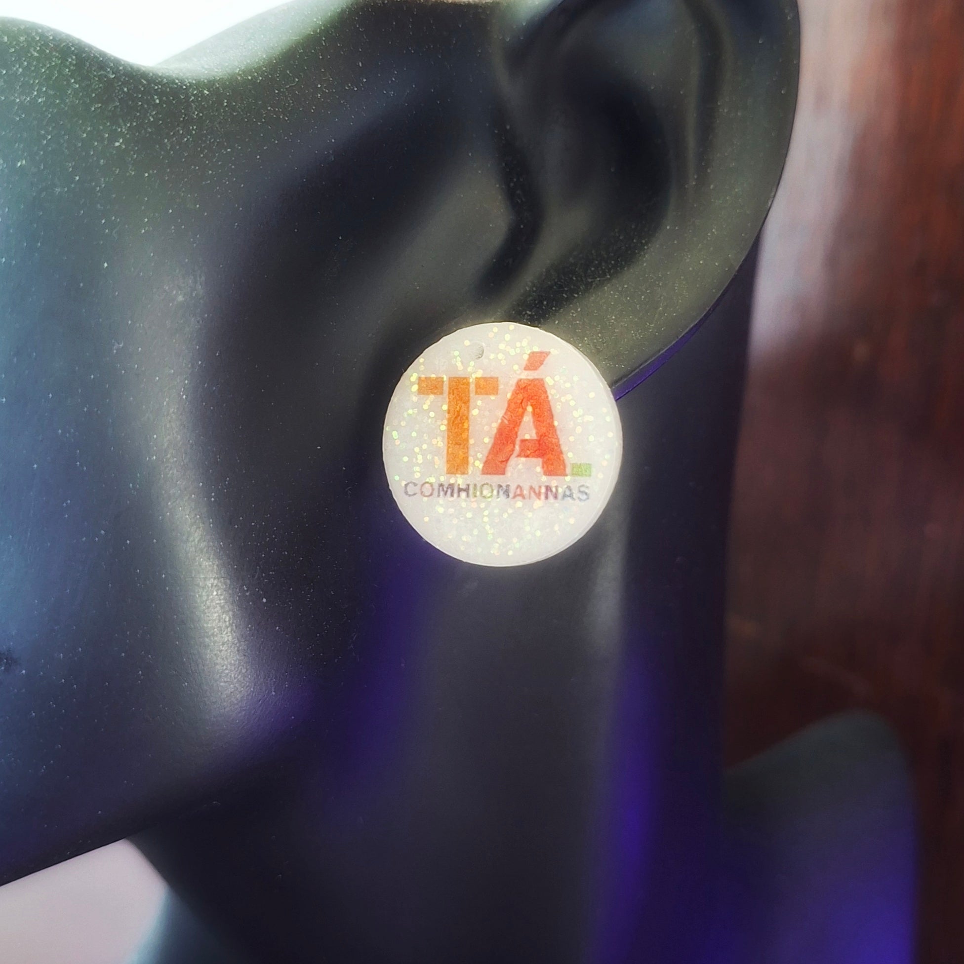 Big Toast to Equality Irish Pride & Tá Earrings