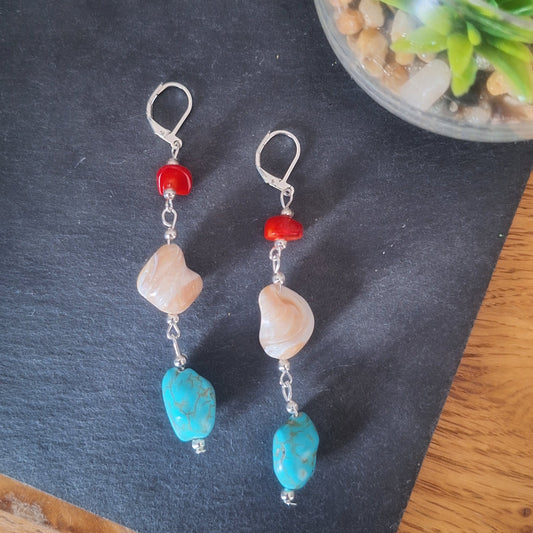Azure Muse Earrings