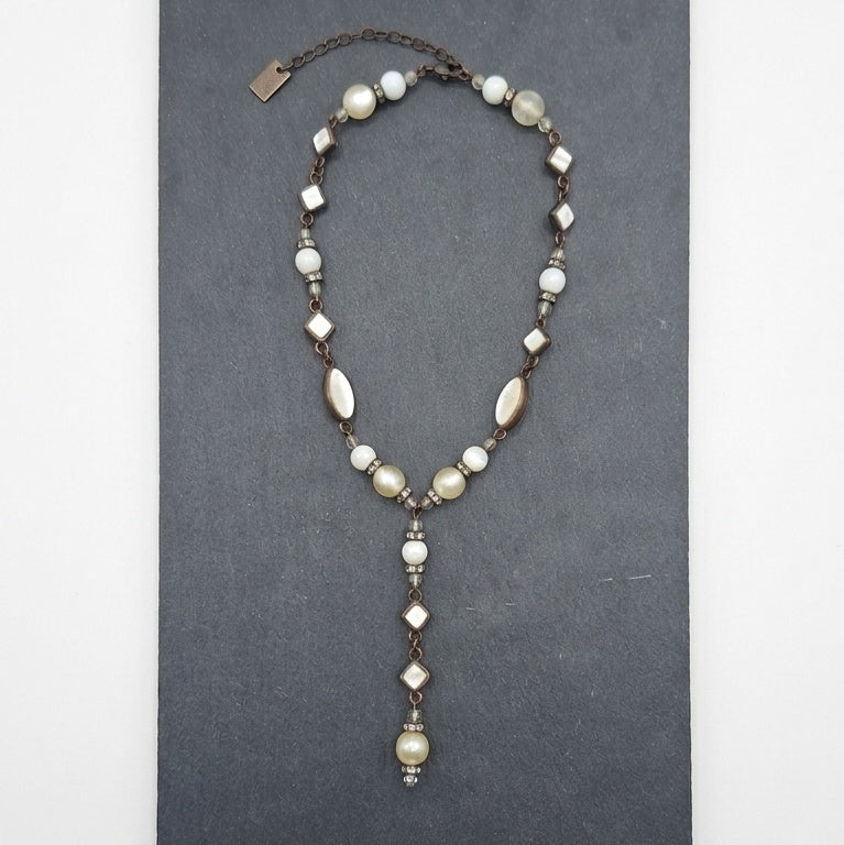 1980s Rémy Dis Paris Y-Drop Statement Necklace