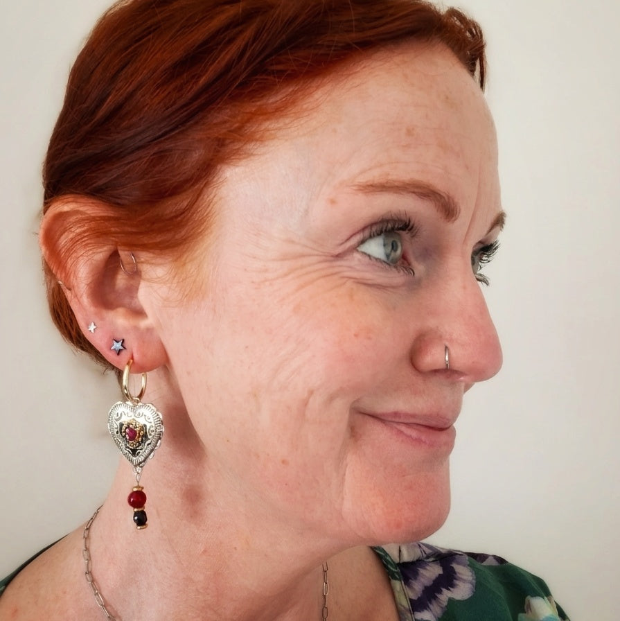 Bleeding Heart Earrings