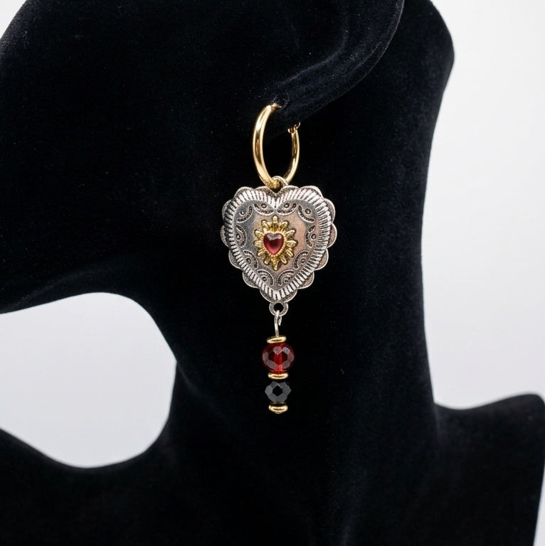 Bleeding Heart Earrings