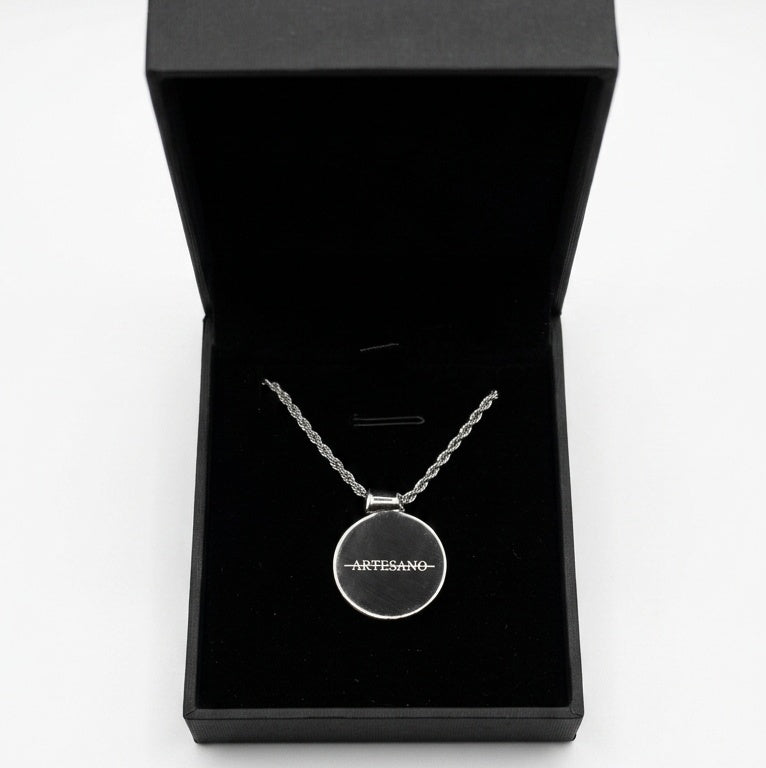 Stainless Steel Artesano Madrid Medusa Pendant
