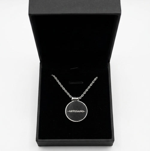 Stainless Steel Artesano Madrid Medusa Pendant