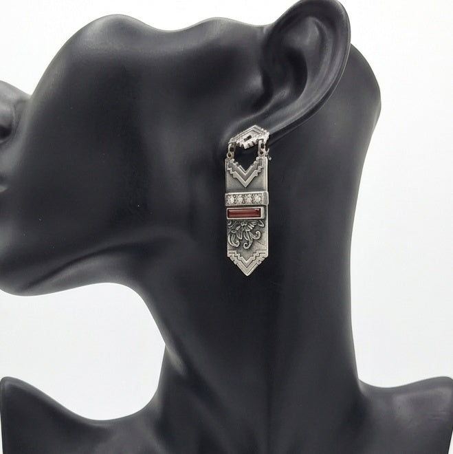 Vintage DURI Art Deco Revival Earrings