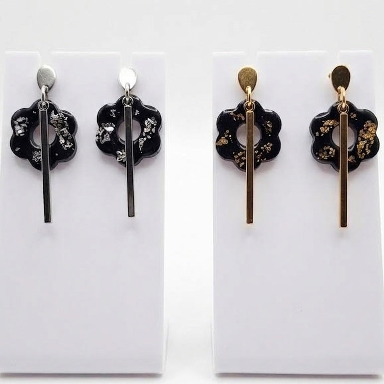The Dark Arts Floral Earrings