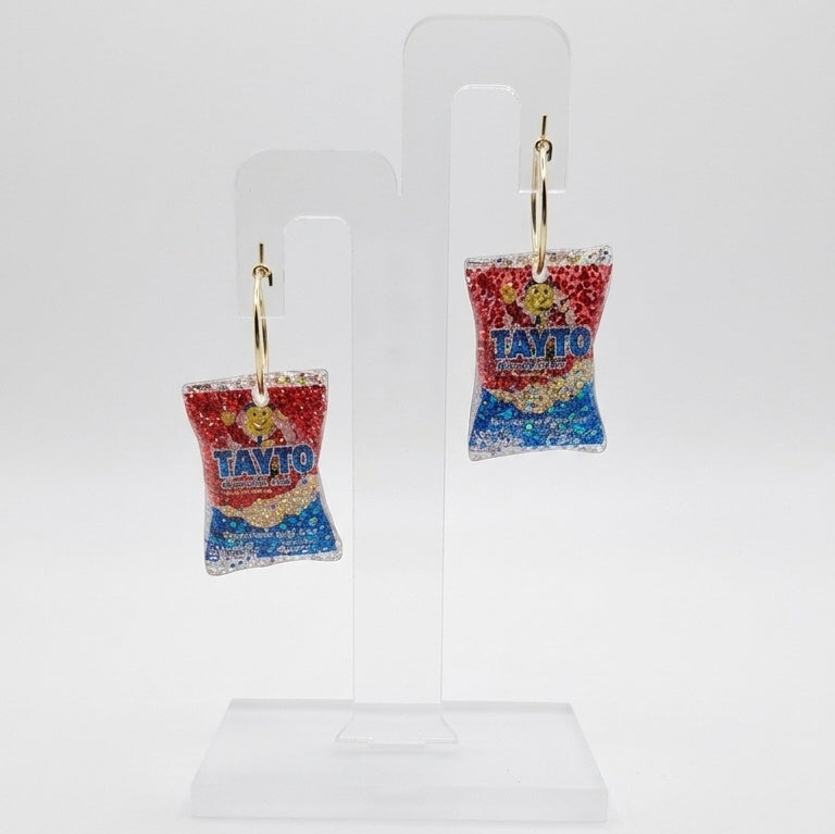 Tayto Earrings | Handmade Irish Nostalgia Jewellery