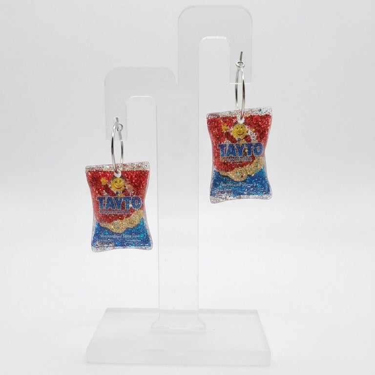 Tayto Earrings | Handmade Irish Nostalgia Jewellery