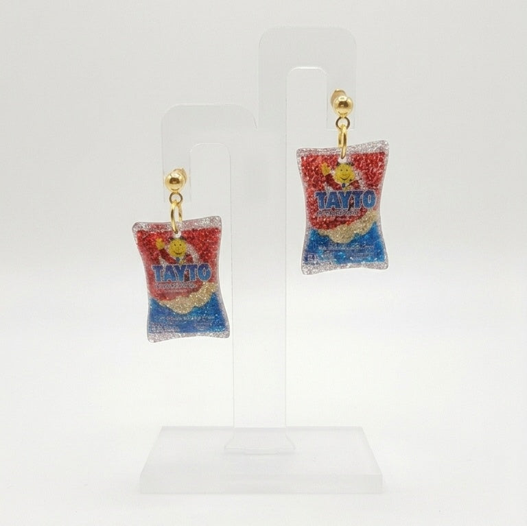 Tayto Earrings | Handmade Irish Nostalgia Jewellery