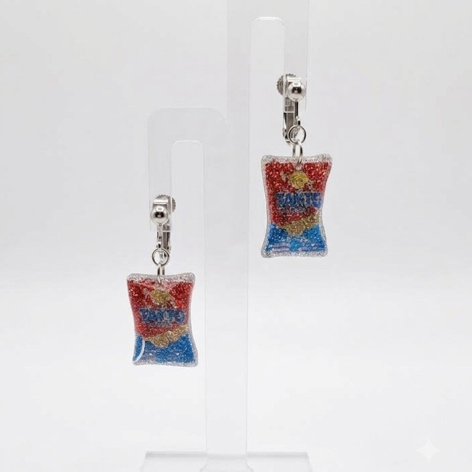 Tayto Earrings | Handmade Irish Nostalgia Jewellery