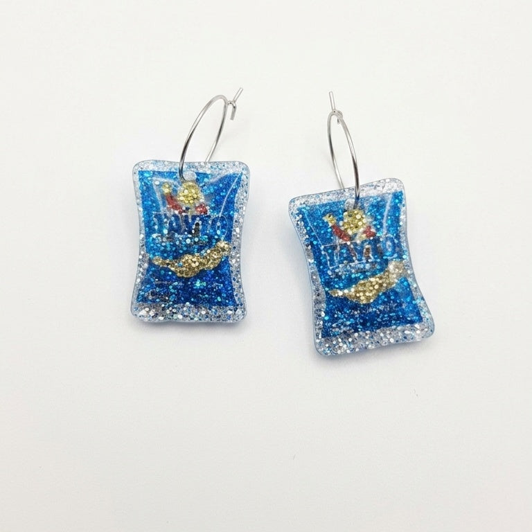 Salt & Vinegar Tayto Hoop Earrings