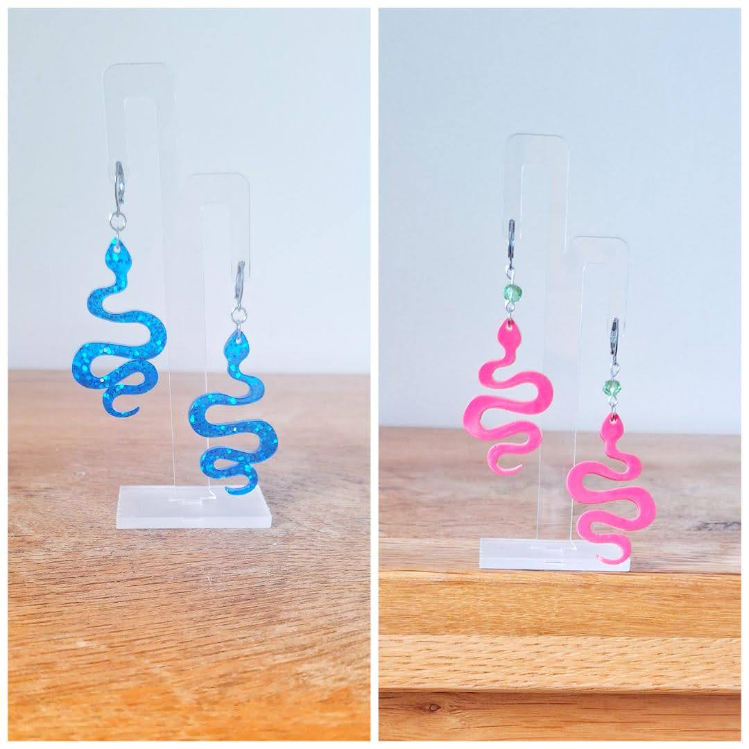 Cecily Snake Earrings