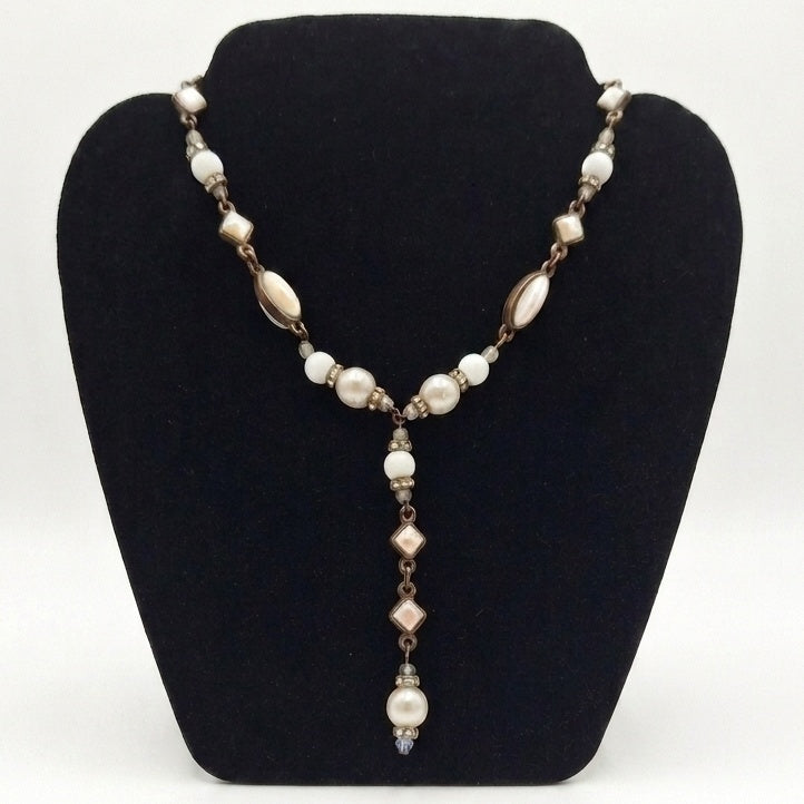 1980s Rémy Dis Paris Y-Drop Statement Necklace