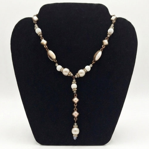 1980s Rémy Dis Paris Y-Drop Statement Necklace