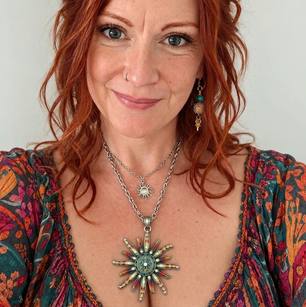 Solstice Starburst Layered Necklace