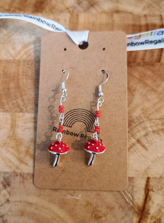 Toadstool Earrings