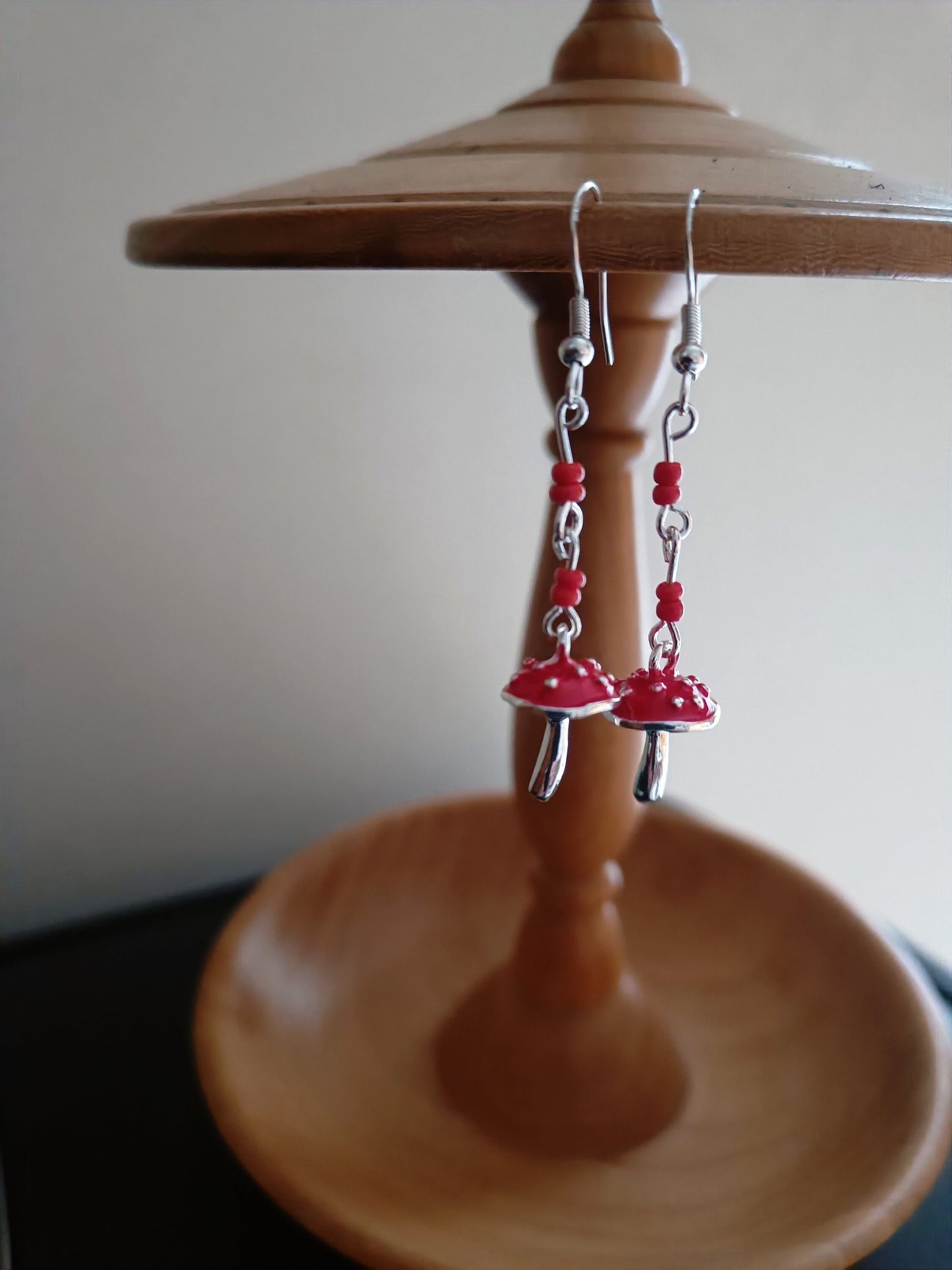 Toadstool Earrings