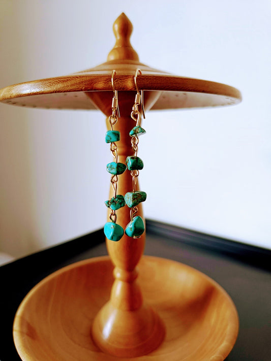 Turquoise Drop Earrings