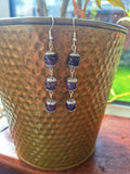 Amethyst Bead Earrings