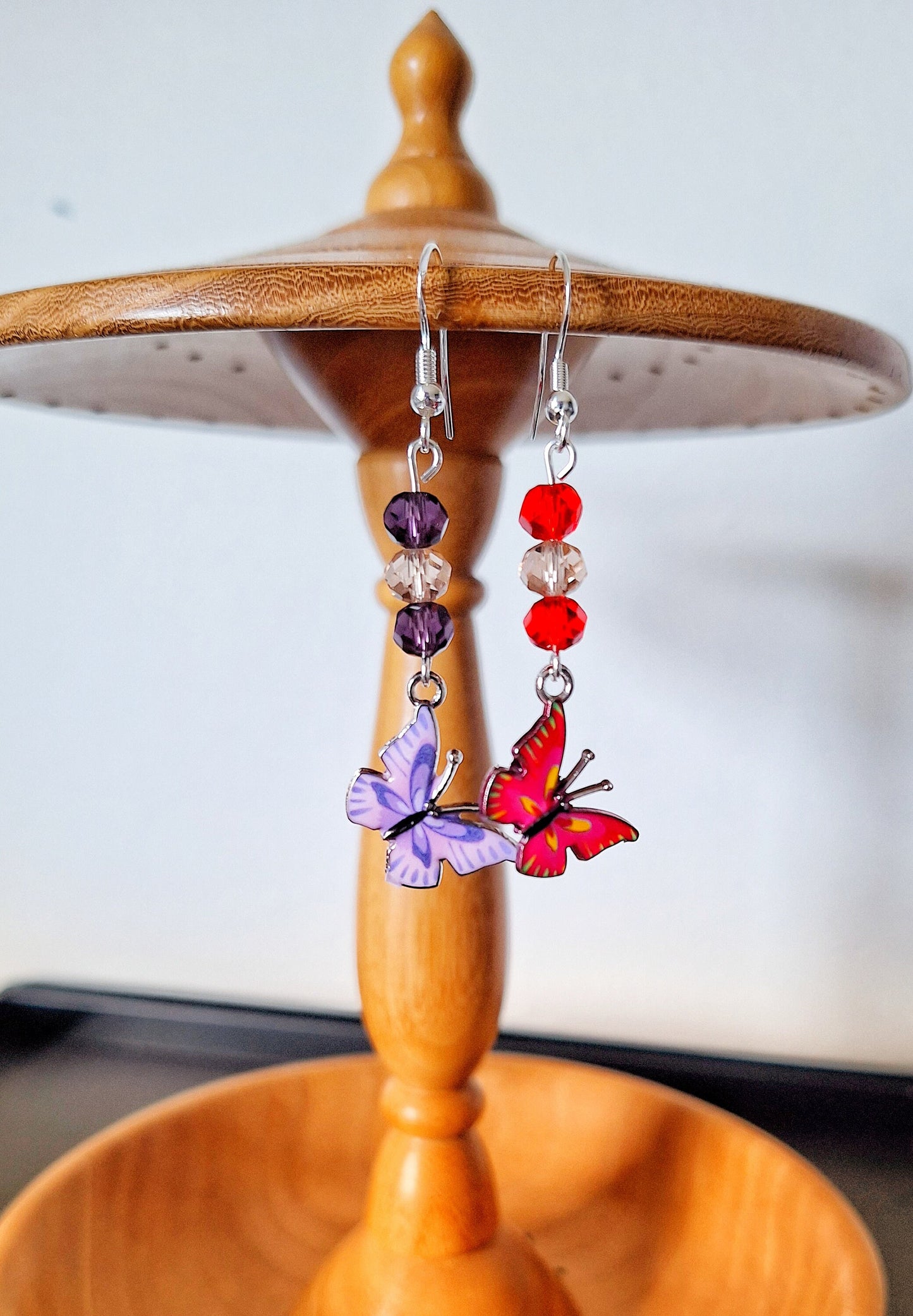 Mismatched Butterfly Earrings