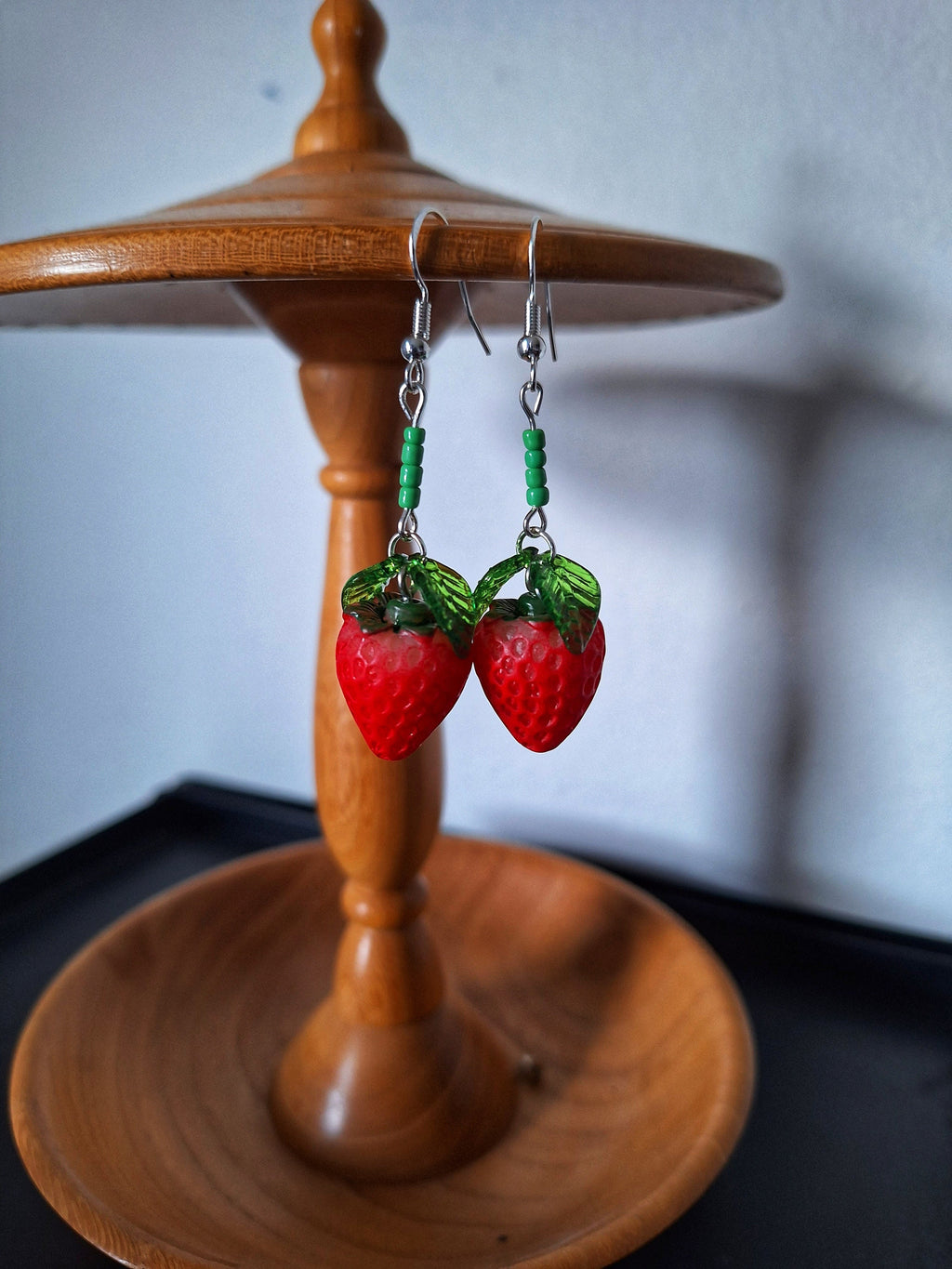 Sally Strawberry Earrings