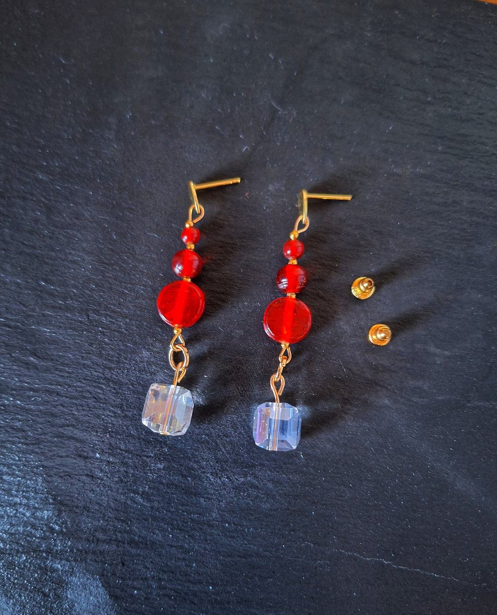 Rowan Bead Drop Earrings