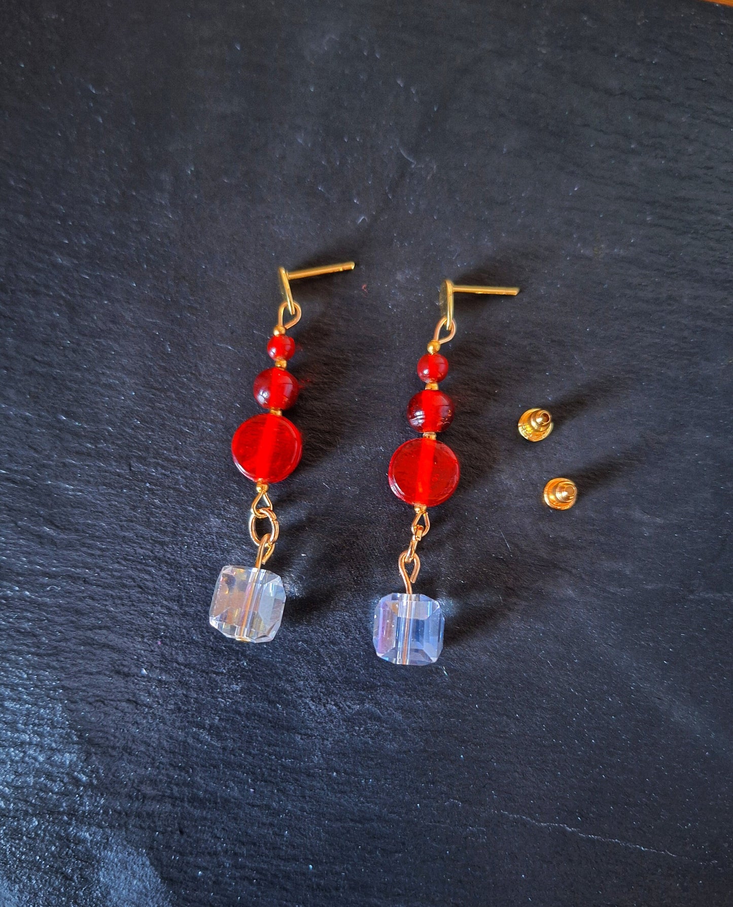 Rowan Bead Drop Earrings