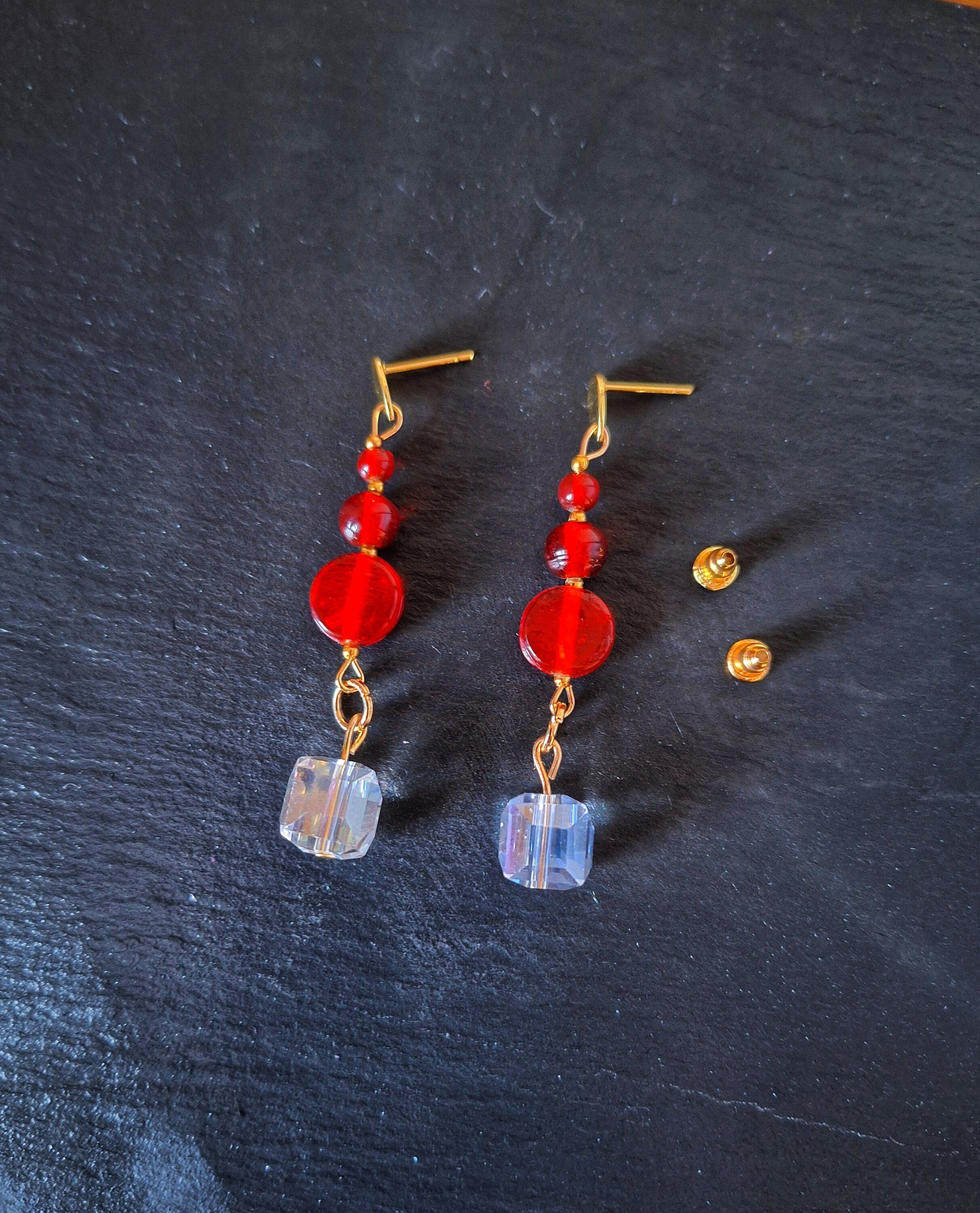 Rowan Bead Drop Earrings