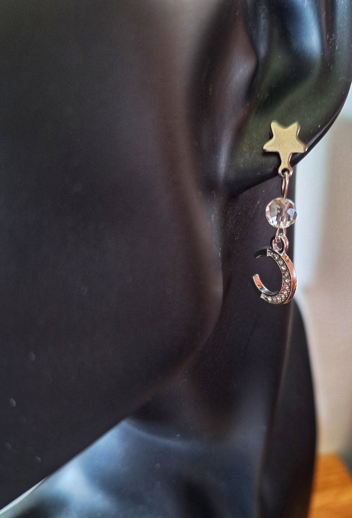 Nova Moon and Star Earrings