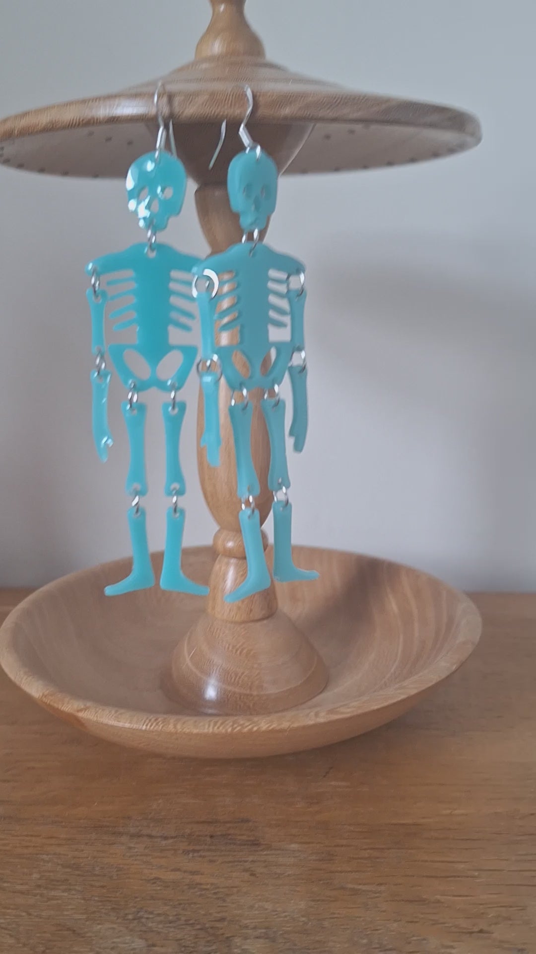 Articulated Skeleton Earrings